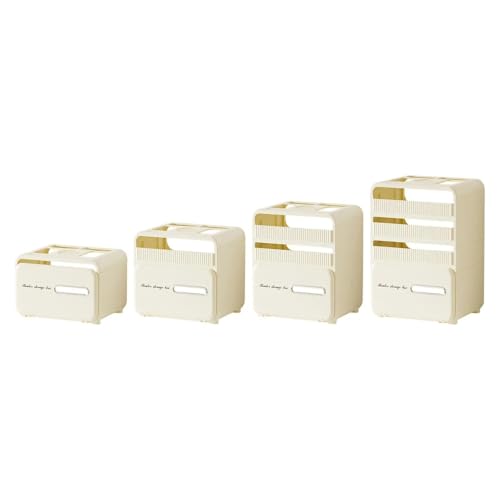 Boîte de rangement routeur 1 layer et gestion des câbles blanche - 4