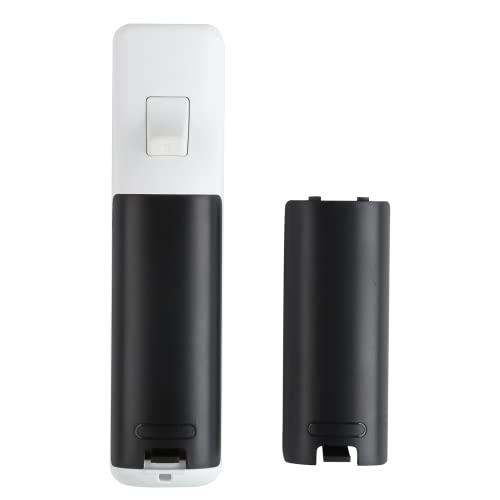 Image of Trenro Wii Remote Controller Battery Cover, 2 Pack Back Cover Replacement for Nintendo Wii /Wii U Remote -Black