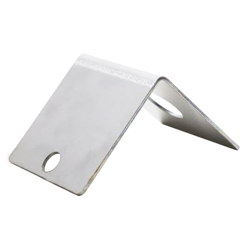 19-174 Fuel Tank Vent Roll Over Valve Bracket Kit Remote Mount Rollover Check Valve 5/16\'\' Barb Size (Silver)