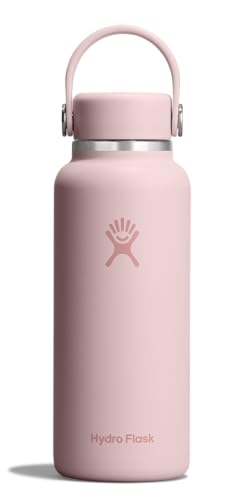 Hydro Flask Micro Bottle - Insulated Mini Leak Proof Flask for Purse or Pocket in 13.5 Oz Trillium Pink