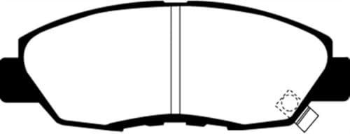 EBC Brakes DP2812/2 Greenstuff 2000 Series Sport Brake Pad