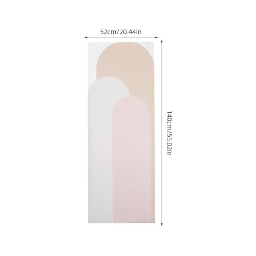 Art papier peint peler et coller arc sticker mural géométrique boho