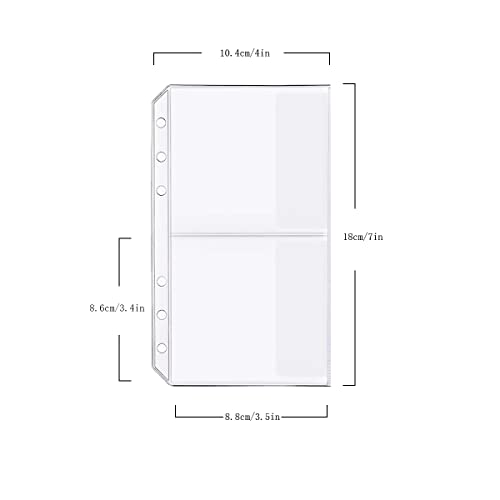 D Segregator - akcesoria do segregatora, kieszonki na segregatory, zakładka linijki (2 kieszenie, A6)