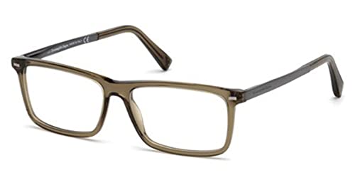 Ermenegildo Zegna Men's Green Oval Eyeglass Frames Ez507409656 #TOP11
