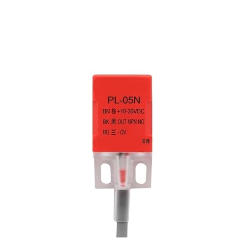 Sensor de proximidad NPN NC PL-05N de inducción cuadrado detector sonda de nivel de cama DC 10-30V 2