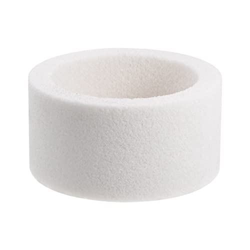 SUPAIDM Mole Abrasive in ossido di Alluminio, Mole Abrasive in corindone Bianco for Acciaio temprato, rettificatrice, Bianco(5 inch,46 Grits)