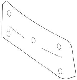 Mercedes Benz Genuine License Bracket 221-885-10-81-9051