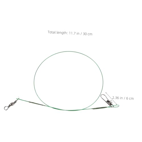 Cables de pesca de acero de alta resistencia HANABASS con conectores miniatura 2