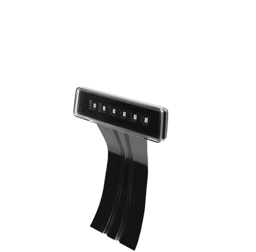 Troisième feu stop LED transparent réglant la panne de feu stop central Wrangler
