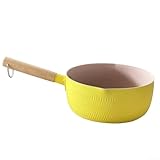 Schlanke Antihaft-Pfanne für alle Ihre Heiz- und Schmelzbedürfnisse (gelb)