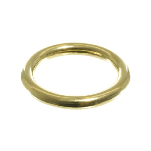 Craft County Brass O-Rings (1 1/2 Inch, 2 Pack)
