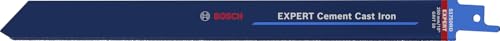 Bosch Professional 1x Expert ‘Cement Cast Iron’ S 1750 RD Säbelsägeblatt (für Gusseisen, Faserkunststoffe GFK, CFK, Länge 250 mm, Zubehör Säbelsäge)