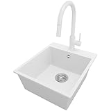 🍽️ CUVE XL – Avec des dimensions de 390x390x200 mm, cet évier peut accueillir une grande quantité de vaisselle, y compris des ustensiles volumineux. Il permet de laver sans effort une plaque à pâtisserie, ainsi que de grands casseroles et plats à four. La cuve spacieuse du Ryga 45 est idéale pour toutes les cuisines, offrant un maximum de capacité.