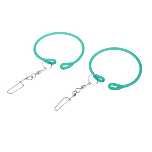 kowaku 2 Pieces Downrigger Weight Snubber,with Swivel,Release Snap,Weights Clip Trolling Snubber for Planer Board Fishing