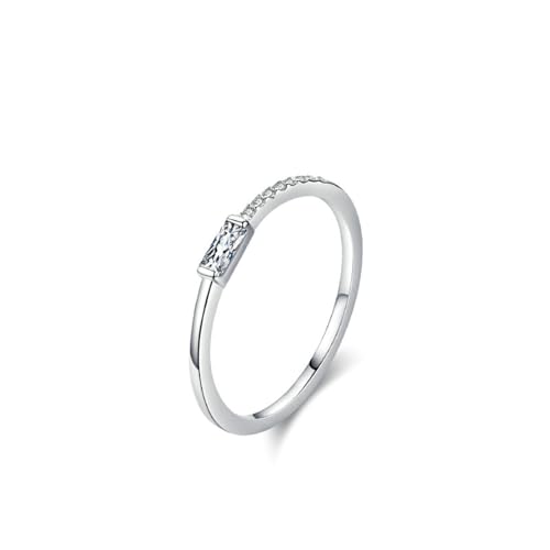 Bague femme or blanc et moissanite durable pour en finir avec les bijoux ternes