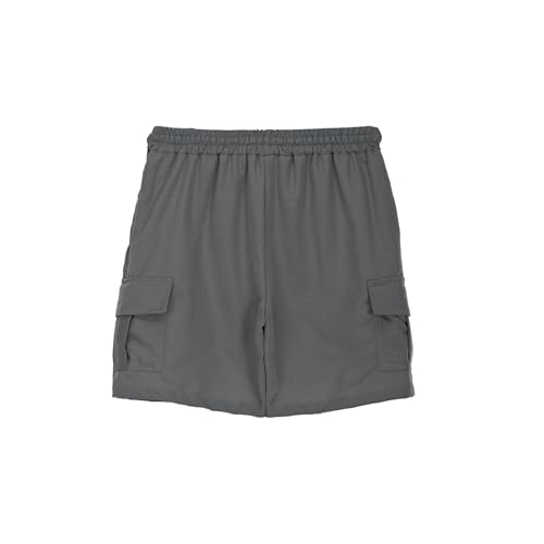 Kids’ Cargo Hiking Shorts Boys' Youth Casual Elastic Waist Outdoor Lightweight 𝐔niform Shorts3