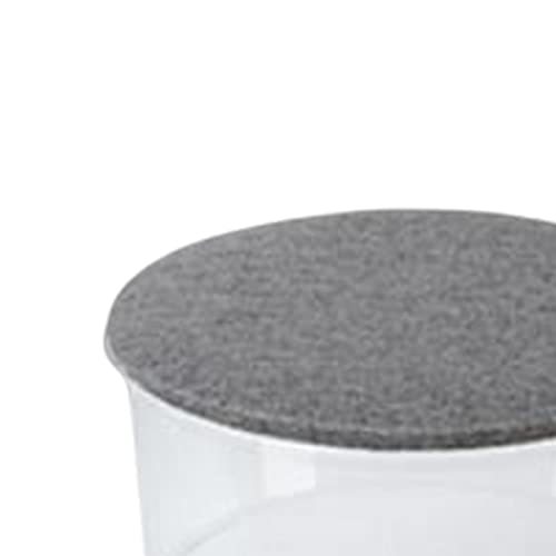 JISADER Organizador transparente de armazenamento de brinquedos, caixa de armazenamento de brinquedo