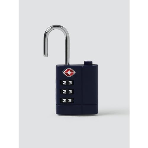 Image of Wildcraft Metal TSA Approved Lock for Bag, Luggage, Travel | 3 Digit Lock Combination - Blue