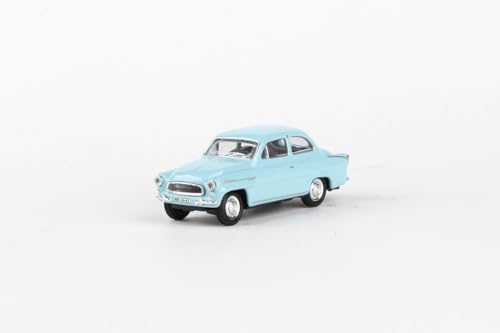 Abrex Skoda Octavia (1963) 1:72 Répliques fabriquées avec précision pour les collectionneurs - Détails réalistes et finition de qualité supérieure pour votre collection de voitures miniatures - Bleu