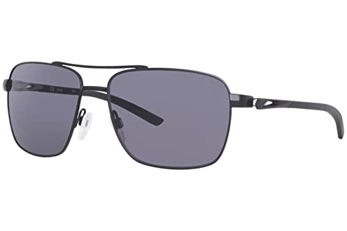 Nike Club Premiere-P DQ0798 010 Sunglasses Satin Black/Dark Grey Pilot 58mm - Main Image