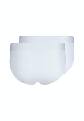 Skiny Herren Tanga Cotton Retro G-String, Weiß (080691), S (2er Pack) – Ansicht 2
