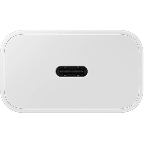 Samsung EP-T2510X - Adaptateur Secteur - avec câble de données - 25 Watt - 3 A - PD 3.0, PD/PPS, SFC (24 pin USB-C) - sur Le câble : USB-C - Blanc