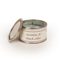 Pintail Candles Filled Tin - Jasmine & Black Olive