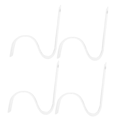 LIFKOME Shoes Display Stand Acrylic Shoes Display 4pcs Set for Shops Centers Homes Random Style