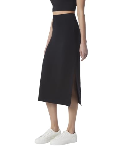 Andrew Marc Women's Stretch French Terry Midi Skirt3