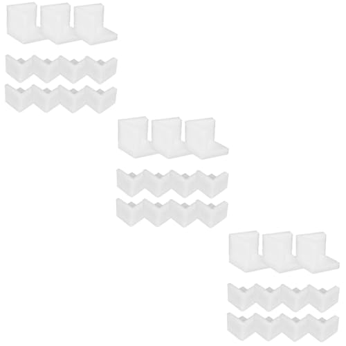 KICHOUSE 3sets Packaging Guards Shiing Corner Protection for Packages Moving Corner Protectors Frame Edge Protectors 12pcs*3