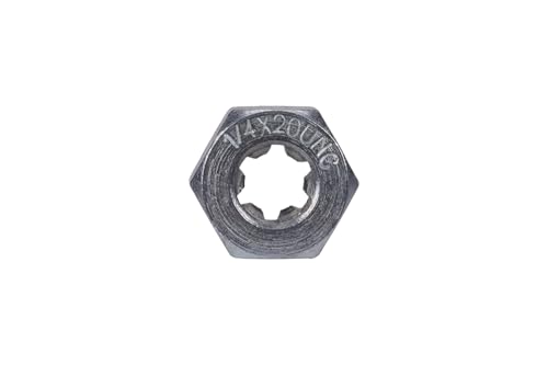Image of Century Drill & Tool 92900 Fractional Right Hand Rethreading Die, 1 /4-20 NC | 7 /16 inch across flats, external thread cutting, thread restoration