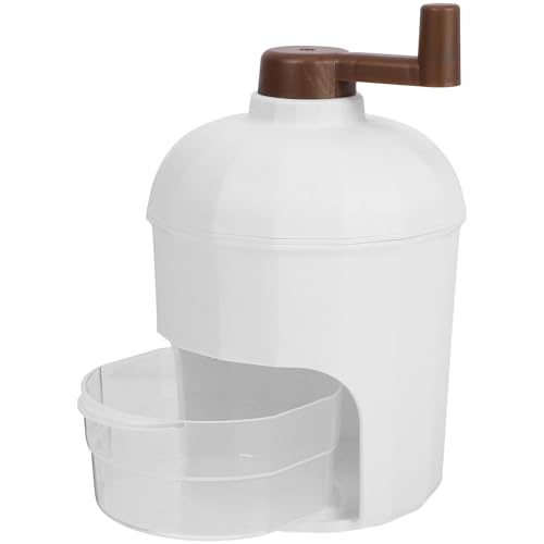 STOBOK 手動氷削り機 ポータブル軽量 氷かき器 ステンレス刃採用 シャープカット 家用パーティー キャンプ向け 爽快クラッシュアイスメー