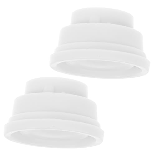 2 Piezas Tapones de Goma Blanca para Escalera de Piscina miniatura 1