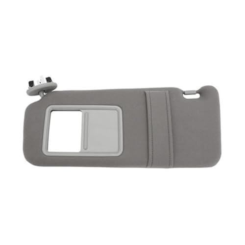 XEDLAMP For Toyota, for Camry 2007-2011, Parasol for Coche, Panel de Sombra con Techo Solar, Espejo de Maquillaje Ligero 74310-06750-E0 Parasol del Lado del Conductor(Gray Left)