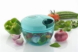 Kitchen Vegetable Fruit Cutter - Hand-Pull Chopper, Onion and Veggie Dicer