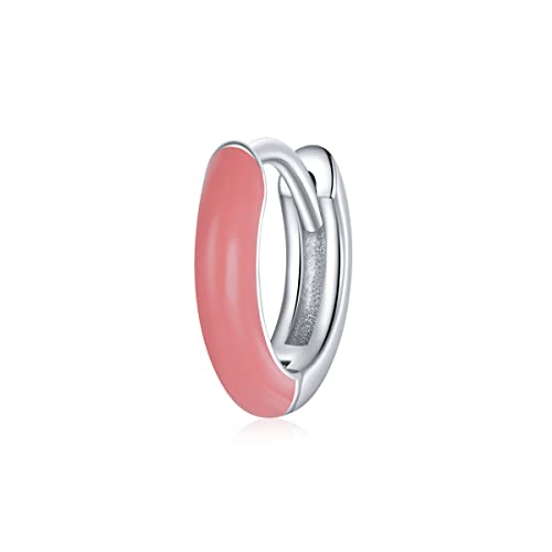 Boucles d'oreilles créoles anti-allergie en argent 925 pour oreilles sensibles