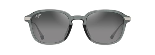 Maui Jim KAOUO AF grey kaouo af shiny trans Sunglasses Unisex Standard, Standard, Unica