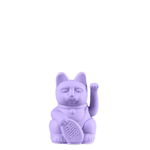 DONKEY Lucky Cat Mini | Lilac - Japanische Glücksbringer Winkekatze in...