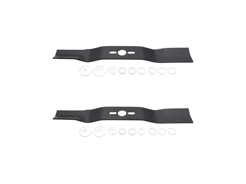 2x SECURA Universal 45cm Rasenmähermesser