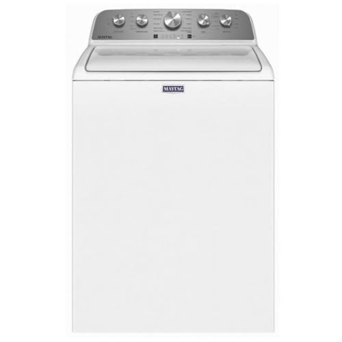 Maytag MVW5035MW 28 Inch Top Load Washer with 4.5 cu ft. Capacity, 11 Wash Cycles, 770 RPM, Extra...