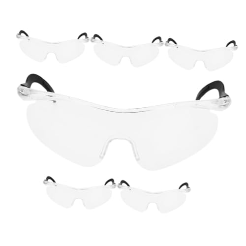 WHAMVOX Child Set 6 Pack Protective Eyewear for Kids Anti-Impact Goggles for Shooting Toy Accessories