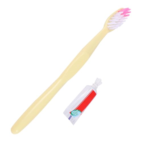 Brosses à dents jetables pour hôtel et voyage VICASKY avec dentifrice inclus lot de 100