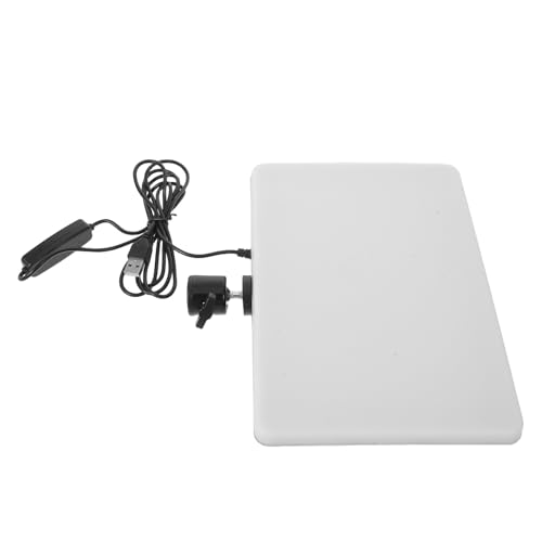 MUCKLILY Panneau Lumineux LED 11 Pouces pour Streaming et Vidéographie, Éclairage Réglable Tactile, Portable et Fin, Lumière de Remplissage LED pour Appels Vidéo et Photographie