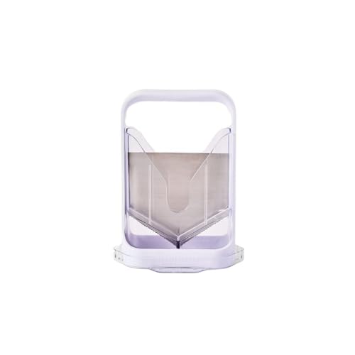 Prepara Bagel Slicer – Safe & Easy Bagel Cutter with Guarded Stainless Steel Blade – Wide Stable Base, Even Halves, Dishwasher Safe, Best for Artisan & Deli Fresh Bagel with Firm Texture