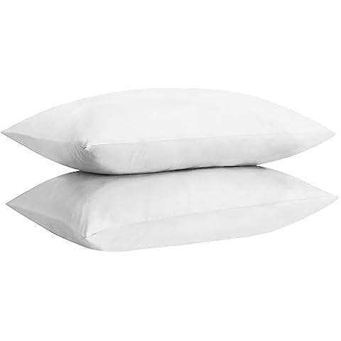 HOME ACE Non Iron Percale Pillowcases 2 Pack Cover