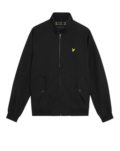 Image of Lyle & Scott Mid Jackets Cotton Harrington Jacket Z865 Jet Black, M