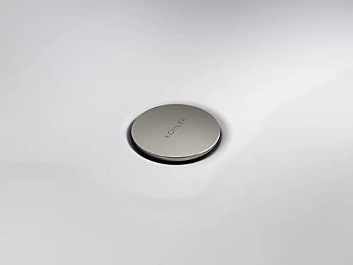 Kohler RH1274364-BN Clicker Drain with Overflow in Vibrant Brushed Nickel 2.76 x 2.76 x 9.72 inches