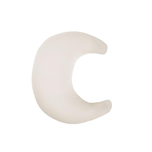 Image of snuggle me Organic Nursing Pillow (New 2025 Design) | Bottle & Breastfeeding Pillow with Organic Cotton Cover & Fiberfill, Machine Washable Feeding Pillow, Newborn Essentials Must Haves (Natural) - v2