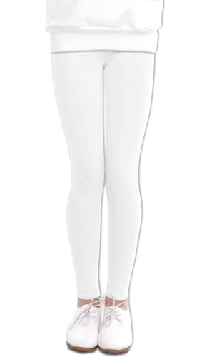 Image of LUOUSE Girls' Leggings Full Length Comfy Pants Trousers 4-13 Years