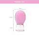 ZMDMAH 4pcs SchröPfen Gesicht, Rosa SchröPfgläSer Silikon, Gesicht SchröPfen, SchröPfgläSer Gesicht, SchröPfen Silikon, Facial Cupping Gesicht, SchröPfglas Gesicht für Die Gesichts und KöRpermassage
